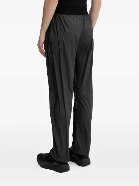 Pantaloni Adidas Campus cu șireturi cu dungi din dantelă roșu