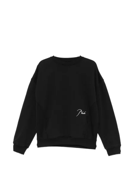 Pulover Rhude cu broderie negru