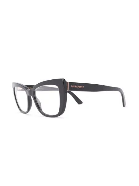 Sluneční brýle kočičí oko Dolce & Gabbana Eyewear černé