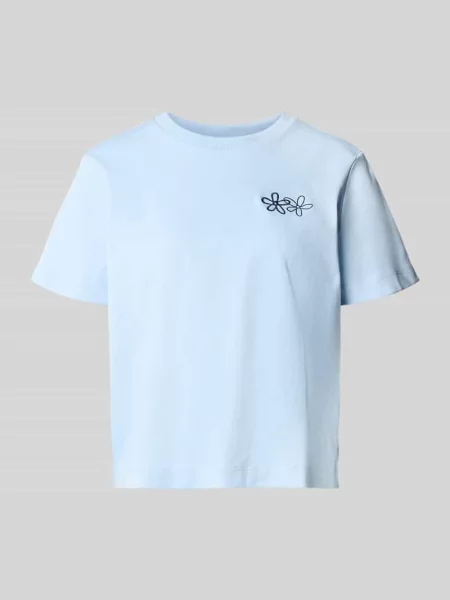 T-shirt o kroju regular fit z czystej bawełny model SARA' Vero Moda