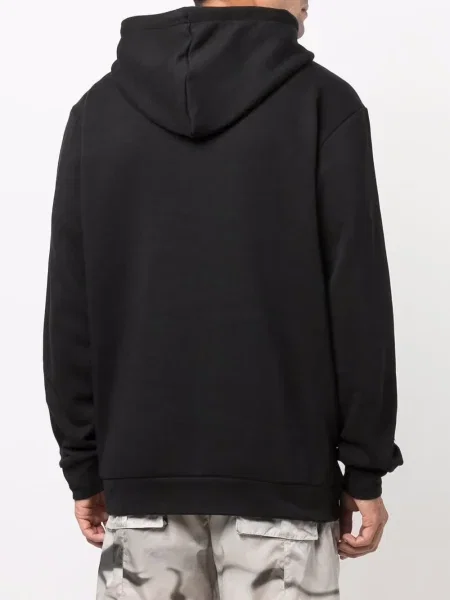 Majica s kapuljačom Adidas crna