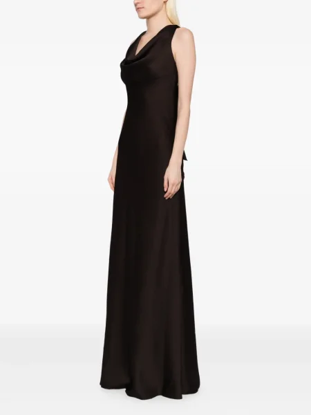 Rochie Amsale de costum maro