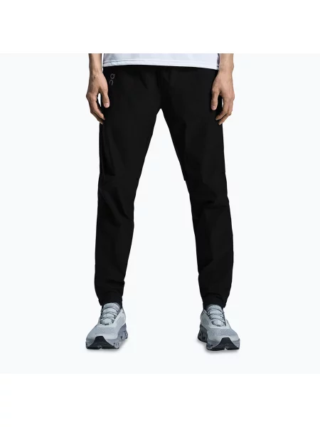 Spodnie do biegania On Running Core black czarne