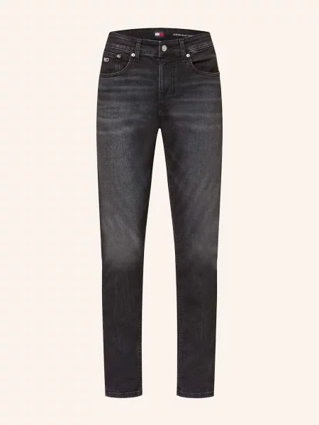 Tommy Jeans Džíny Austin Slim Tapered Fit denim black černé