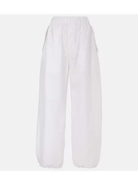 Pantaloni Wardrobe.nyc alb