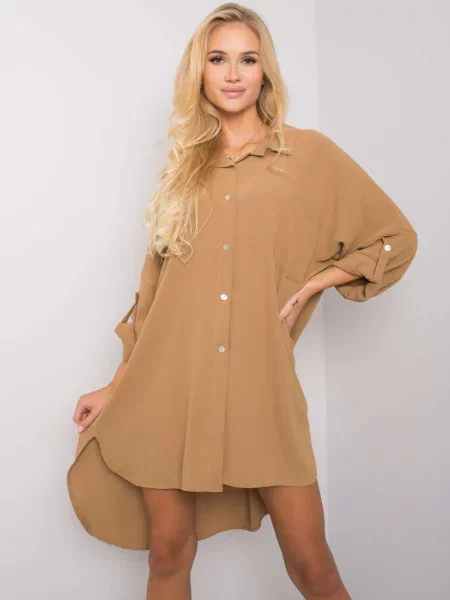 Rochie Fashionhunters de costum bej
