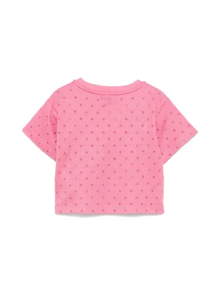Dětské tričko Moschino růžové