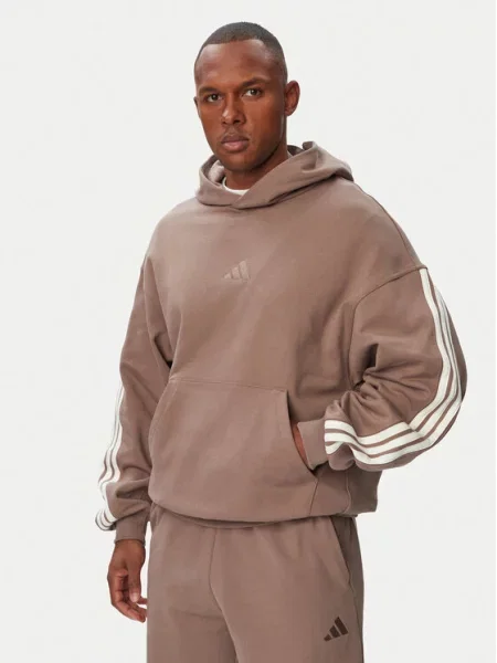 Adidas Džemperis Kit Hoodie smėlio
