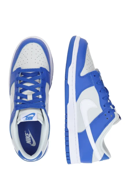Nike Sportswear Nízke tenisky DUNK / biela / biela ako vlna modrá