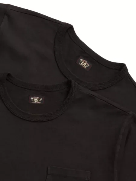 Тениска Ralph Lauren Rrl от джърси черно