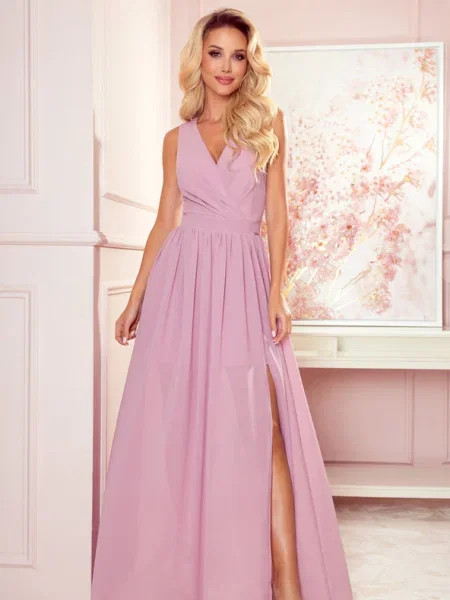 Rochie de seară Numoco roz