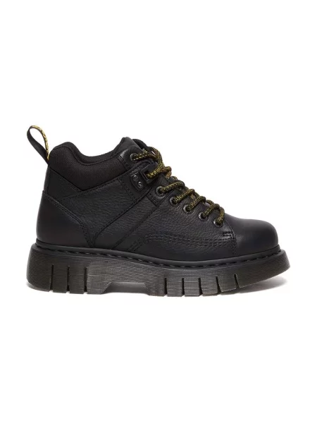 Kožené poltopánky Dr. Martens Woodard čierna