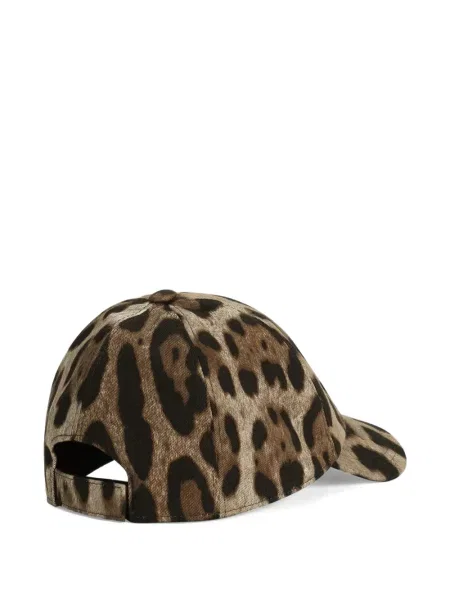 Czapka dziecięca Dolce And Gabbana brązowa