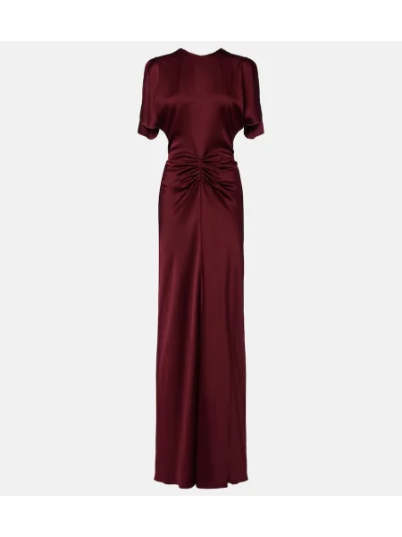 Rochie Victoria Beckham din satin