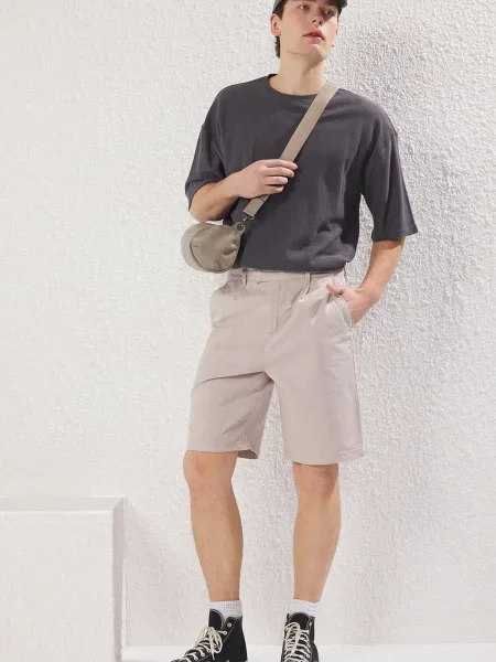 Trendyol Pantaloni piatră gri