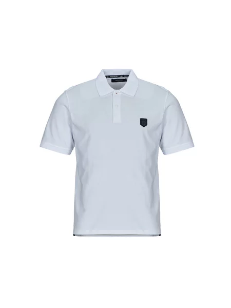 Polo majica Jack & Jones s kratkimi rokavi bela