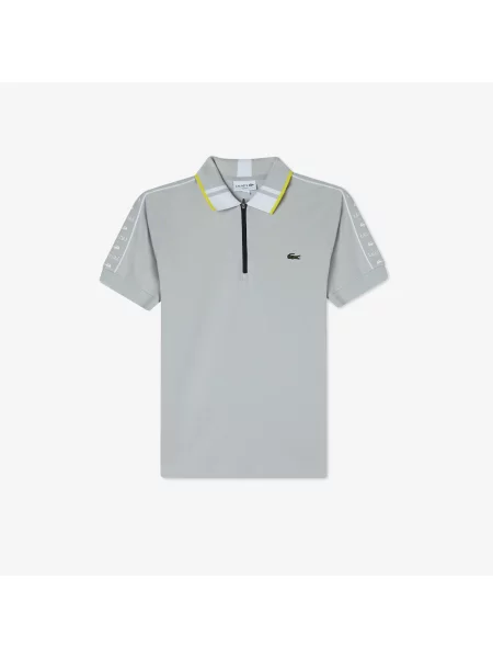 Lacoste Polo O Regularnym Kroju szary