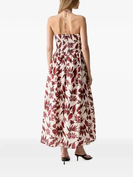 Rochie maxi Vicolo cu model floral cu imagine