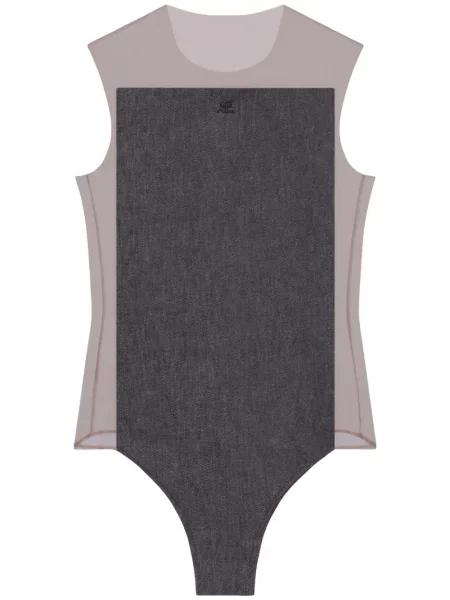 Body Courreges brązowy