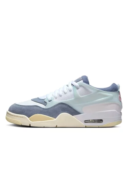 Sneakersy Jordan skórzane niebieskie