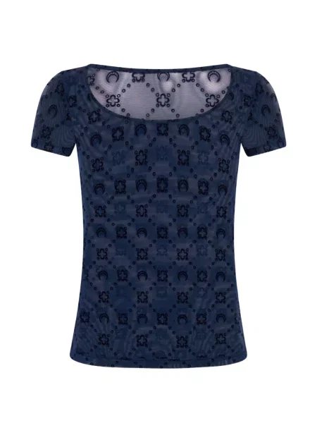 Tricou Marine Serre plasă albastru