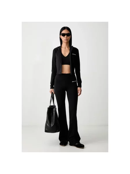 Bluza rozpinana Sporty And Rich czarna