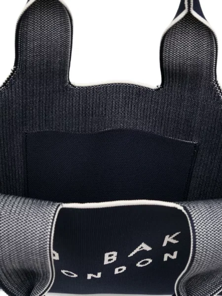 Geantă Ted Baker cu broderie albastru