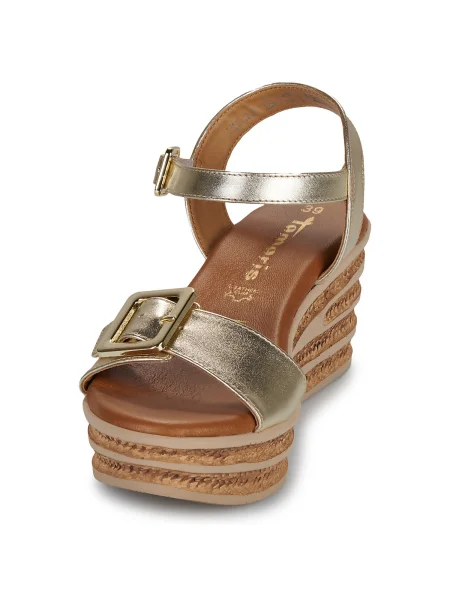 Pantofi Tamaris auriu