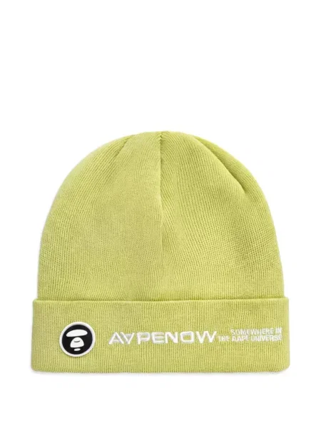 Căciulă Aape By A Bathing Ape cu broderie verde