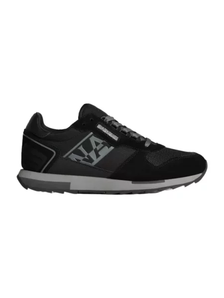 Sneakersy Napapijri skórzane czarne