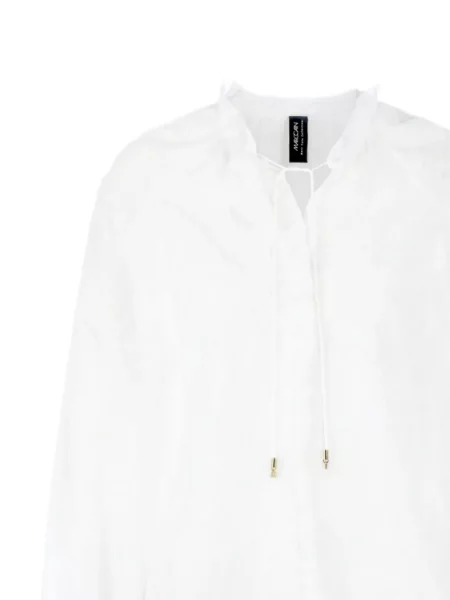 Bluza Marccain s volanima veze bijela