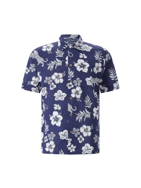 Polo Ralph Lauren Koszule Mężczyzna Wielobarwność S Floral Short Sleeve Shirt fioletowa