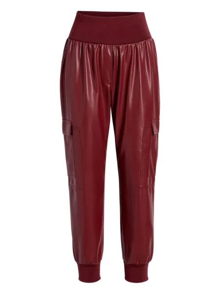 Talia spodnie Cinq A Sept zwężane czerwone