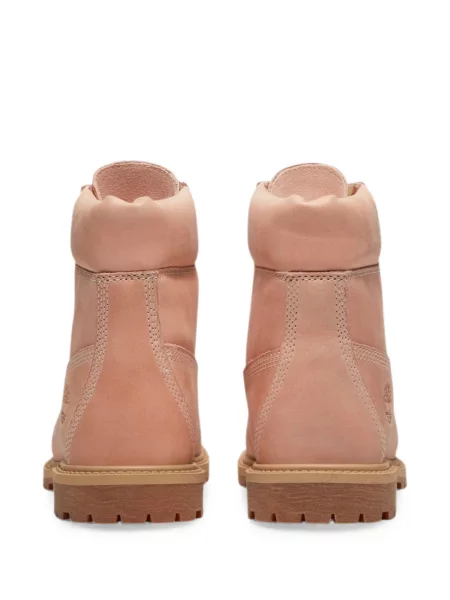 Δερμάτινα μποτάκια αστραγάλου Timberland ροζ