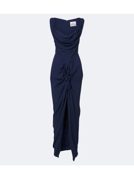 Rochie Vivienne Westwood drapată albastru