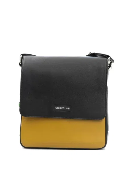 Geantă crossbody Cerruti 1881 din piele negru