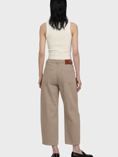 Укорочені джинси Calvin Klein Jeans бежеві