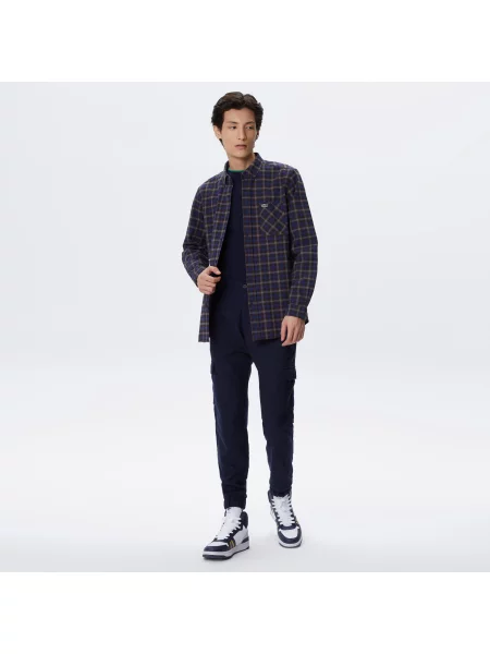 Lacoste Koszulka Lacoste granatowa