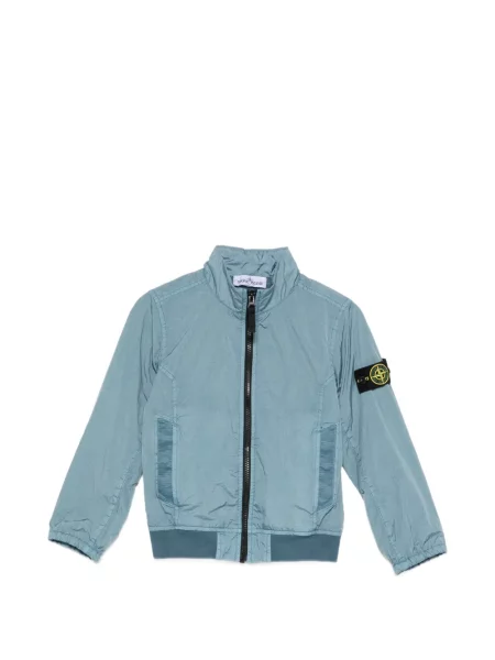 Kurtka dziecięca Stone Island niebieska