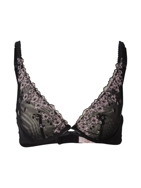Hunkemöller Sutien Chloe Up mov liliachiu negru