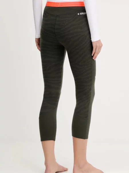 Női thermo nadrág Salewa Cristallo Warm AMR dark olive. Méret: zöld