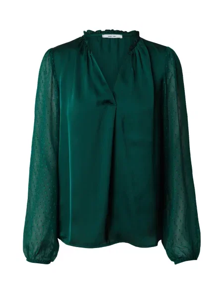 ABOUT YOU Bluză Laurina închis verde