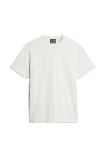 Tricou Woolrich cu broderie alb