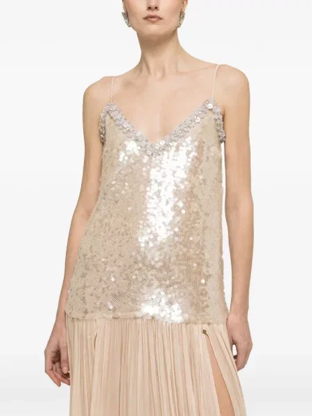 Sukienka maxi Nissa z odkrytymi plecami