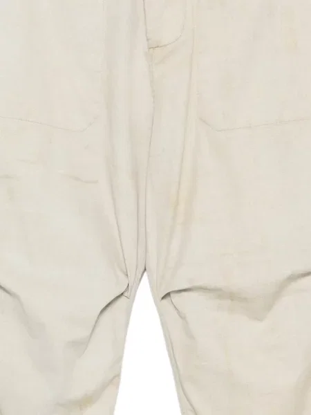 Pantaloni Masnada alb