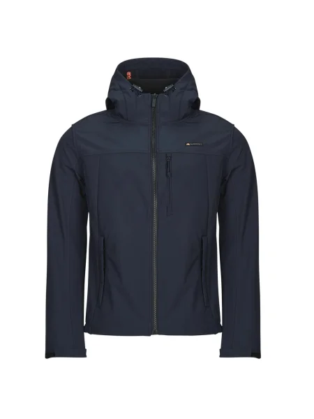 Geacă Superdry softshell albastru