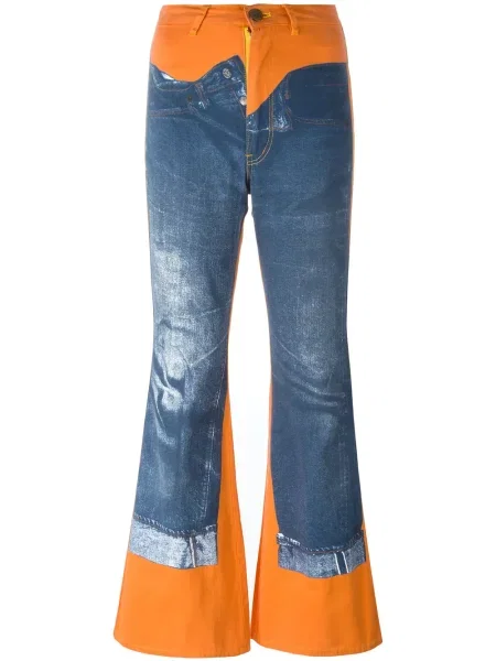 Kalhoty Jean Paul Gaultier Pre-owned modré