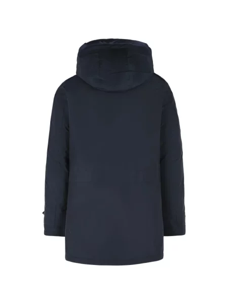 Gulerat geacă parka Woolrich albastru