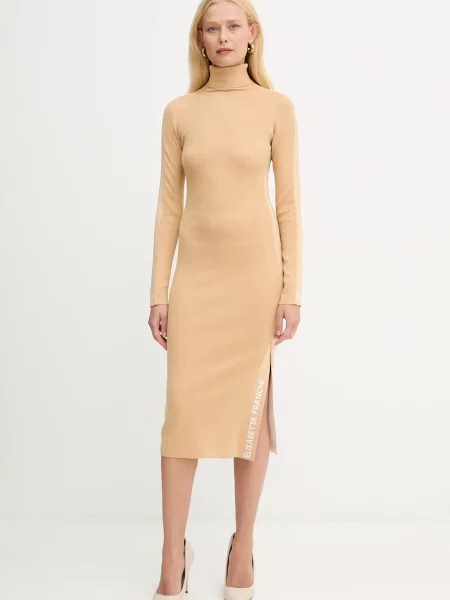 Elisabetta Franchi Rochie bej
