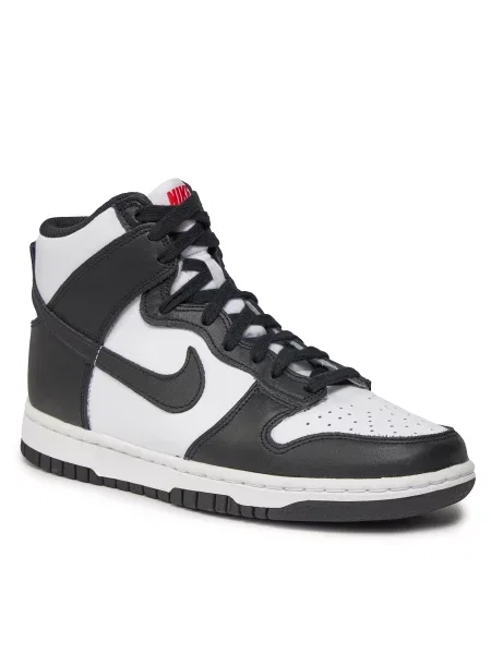 Παπούτσια Nike Dunk High White/Black/University Red λευκό
